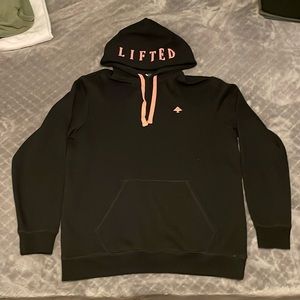 LRG sweatshirt black and pink